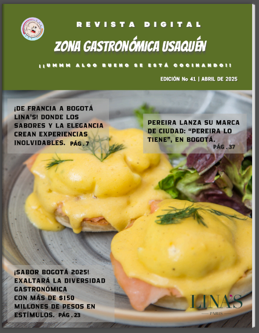 Portada de Edición N.° 41 de Revista Zona Gastronómica Usaquén