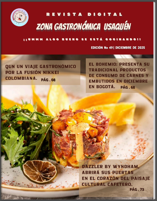 Portada de Edición N.° 49 de Revista Zona Gastronómica Usaquén